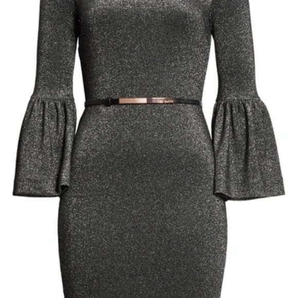 Ted Baker London Gray Mini Dress - Picture 2 of 3